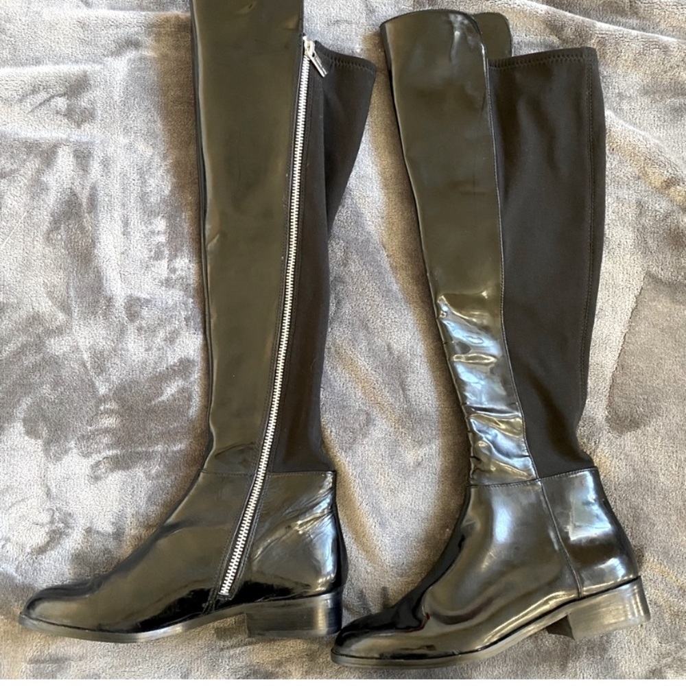 MK knee high boots